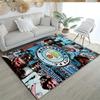 Manchester City Personalized Text Floor Rug Office Rug Design for Decorate room Living Rooms Kitchen Playrooms Anti-slip Rug Anime Office Decor