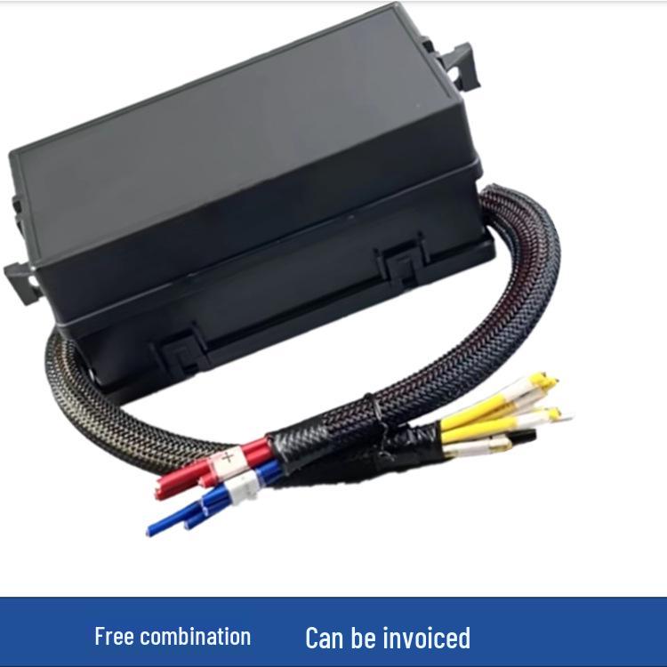 11-Way Car Relay Fuse Box with Wiring Harness for New Energy Vehicles