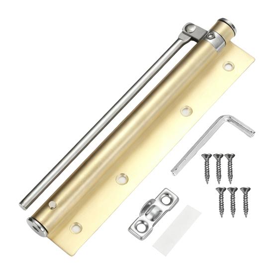 Automatischer Türschließer Leiser Betrieb Edelstahl Selbstschließendes Scharnier mit Soft-Close-Technologie Scharnier Einstellbare Geschwindigkeit Leise