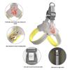 Reflective Breathable Dog Harness and Leash Set for All Sizes