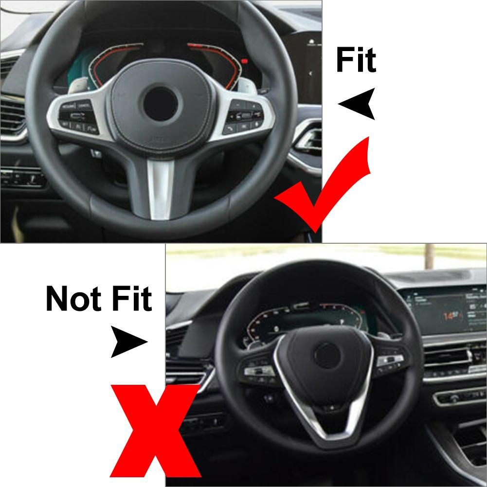 Για BMW Σειρά 3 G20    Κάλυμμα Τιμονιού Αυτοκινήτου ABS από Ανθρακονήματα Διακοσμητικό Τελείωμα