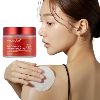 Červené čiré Cica smývatelné tělové polštářky 50 kusů (200 ml) (3 Možnosti)