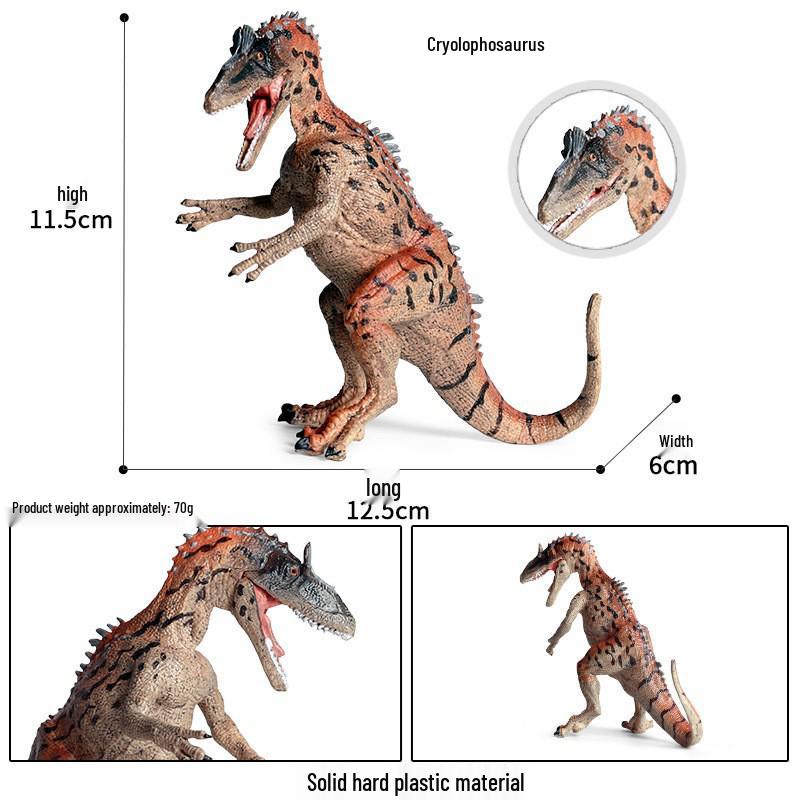Parasaurolophus Dinosaur Model: Educational Simulation Toy for Children