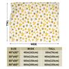 Super Warm Blankets Travel Bee in honeycomb and flowers Throw Blanket  Flannel Bedspread For Couch Chair Pattern Sofa Bed Cover