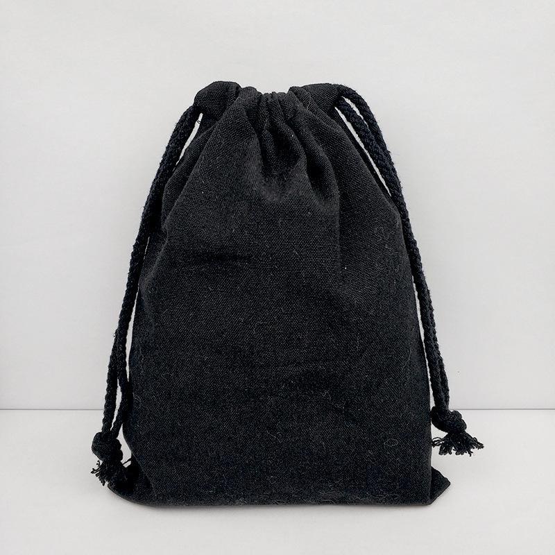 Umweltfreundliche Baumwoll-Kordelzugtasche - Leere Geschenkverpackung aus reiner Baumwolle