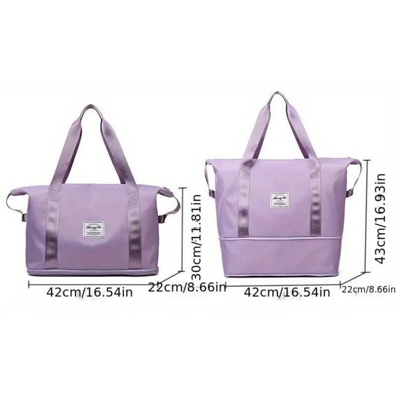 Large Capacity Folding Travel Bag Luggage Gym Handbag Shoulder Bag for Women Men Storage Short Distance Portable Travel Tote Bag