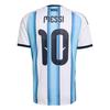 Adidas Argentina 26 Home Messi Jersey White/Icey Blue/Light Blue Men Tops KA8117