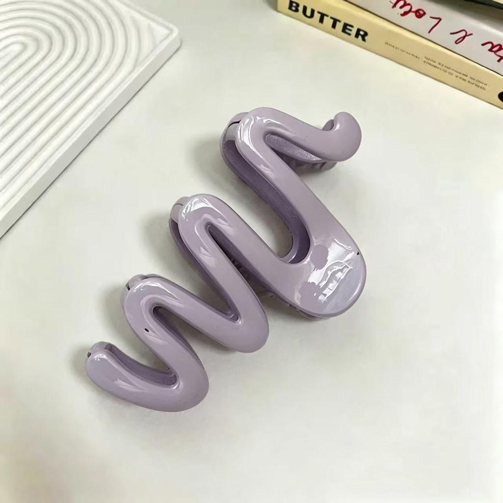 Dopamine Large Hair Claw Clip for Women - Back of Head Updo, Thick Hair