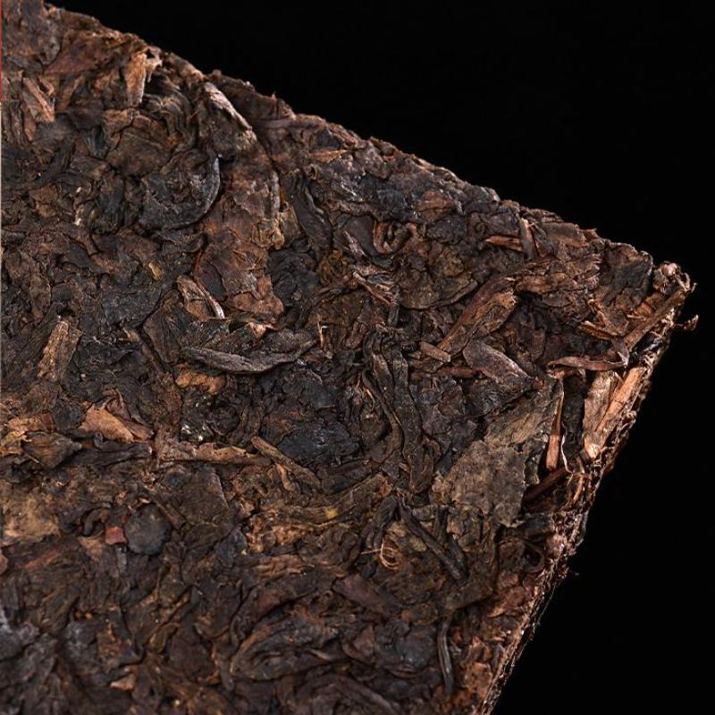 500g Yunnan Pu'er Brick Tea Aged Pu-erh Ripe Tea Premium Puerh Cooked Tea Brick