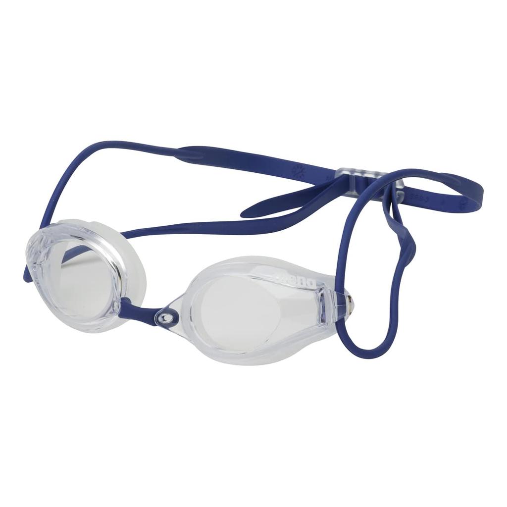 FINA Approved Arena Splash Swimming Goggles for One Size Fits Racing, Unisex, Clear, Most, Anti-Fog (Renon) Function, AGL-500