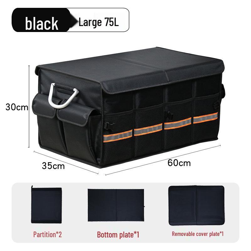 Foldable Car Trunk Storage & Organizer for Camping and Outdoor Use