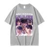 Girl Dinner Love and Deepspace Graphic TShirt Unisexs Fashion Oversized Cotton Tshirts Summer ONeck Short Sleeve Tee Shirt