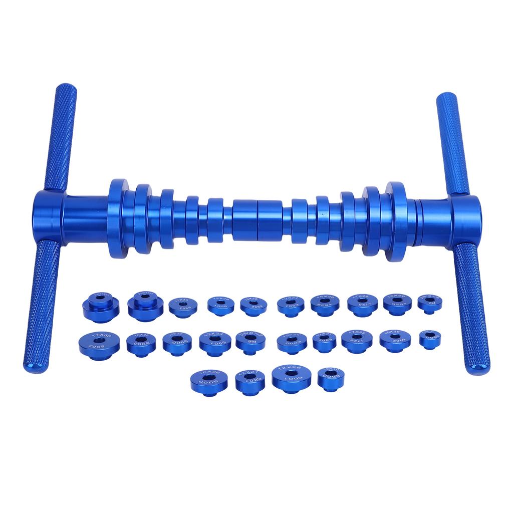 Fahrradlager Einpresswerkzeug Set Aluminiumlegierung eloxiertes Finish Fahrradradlager Einbauwerkzeug für