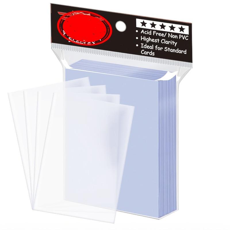 3200Pcs Double Protection Trading Card Sleeves Soft Compatible with MTG Baseball Sports Star Game Perfect Choice for Protection