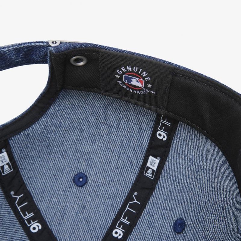 New Era New York Yankees Denim Basic Retro Strapback Indigo 15131624