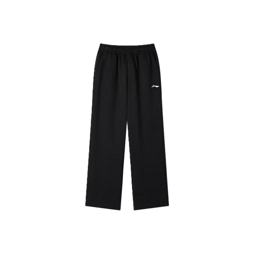 

Логотип Li Ning Однотонные Дышащие Удобные Универсальные Велосипедные Беговые Баскетбольные На шнуровке Прямые Повседневные Спортивные штаны Унисекс брюки ALSK041-1