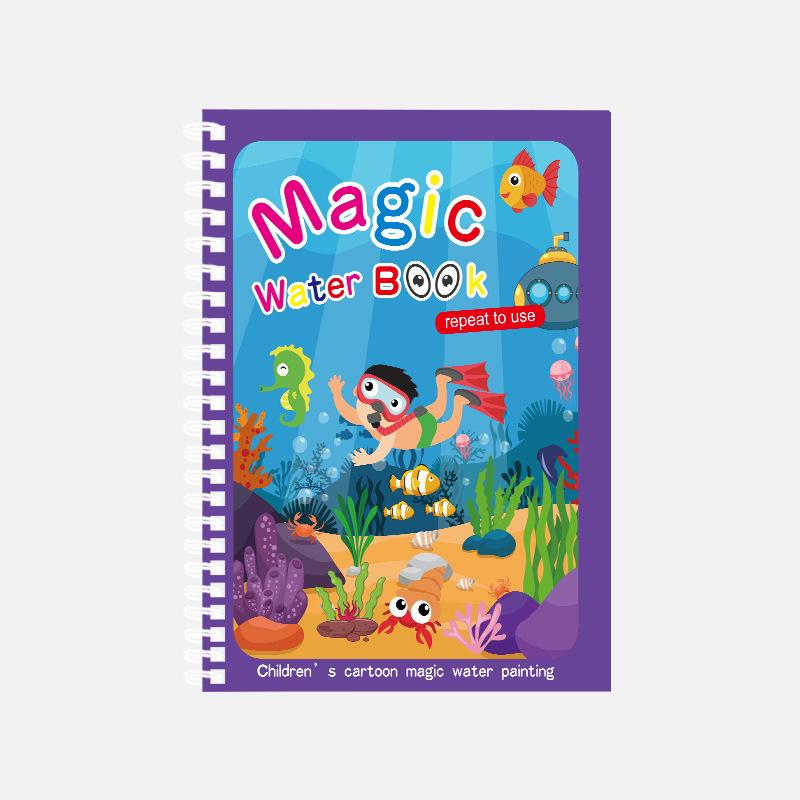 Children's Educational Water Painting & Doodle Book for Early Learning