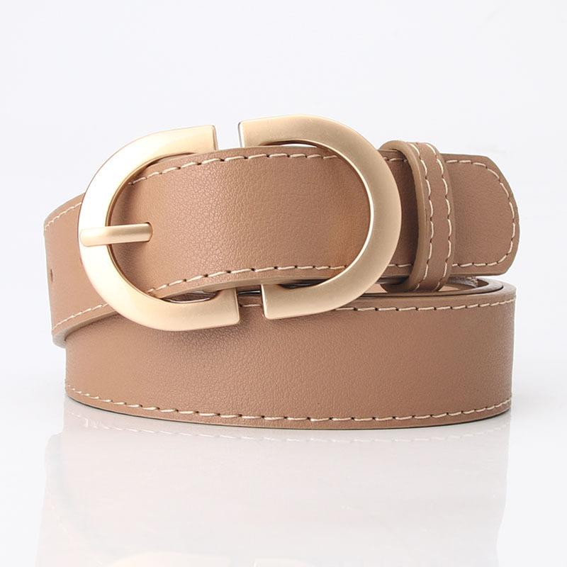 Korean Style Women's Faux Leather Belt: Versatile, Trendy, Plain Body-Shaping Decorative Waistband for Outerwear