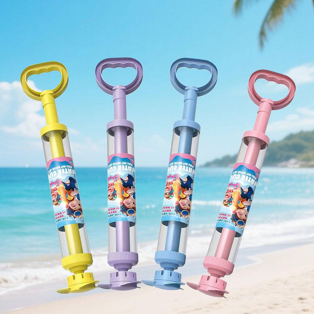 Kids Childrens Mist Spray Toy Pull Back Water Gun Summer Outdoor Fun For Pool Beach Activities Interactive Water Game Toy For I6w9