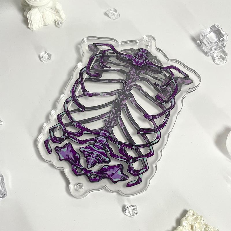 

Sakayoshi s Iridescent Acrylic Beauty Frame - Quasimodo Design (3-inch) One Size чорний/фіолетовий