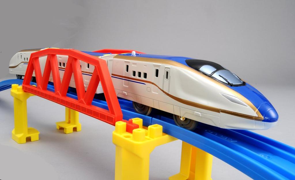 Plarail E7 Series Hokuriku Shinkansen Shinkansen Rail Set Three-dimensional
