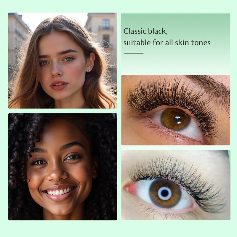 Yelix Smaller Opening 3D Lashes Narrow 3D W Shape Eyelash Extension Premade Volume Fan Lashes Natural Soft Eyelash