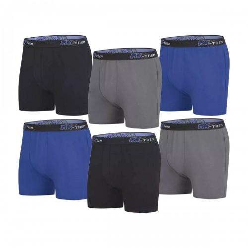 Atlas For Men Mens Plain Boxer Shorts (Pack of 6)