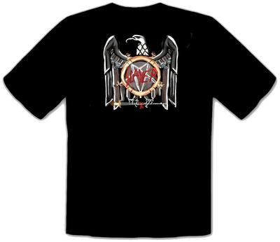 Slayer Logo Schwarze Punk Rock Music Fun  T-Shirt