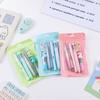 Cartoon 6-in-1 Stationery Set Multi-Functional Writing Tools Ballpoint Pen Highlighter Back To School