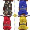 Dog Raincoat Waterproof Reflective Rain Coat Outdoor Soft Breathable One-Piece Suits Four Seasons Pet Puppy Rainwear Clothes Decoration