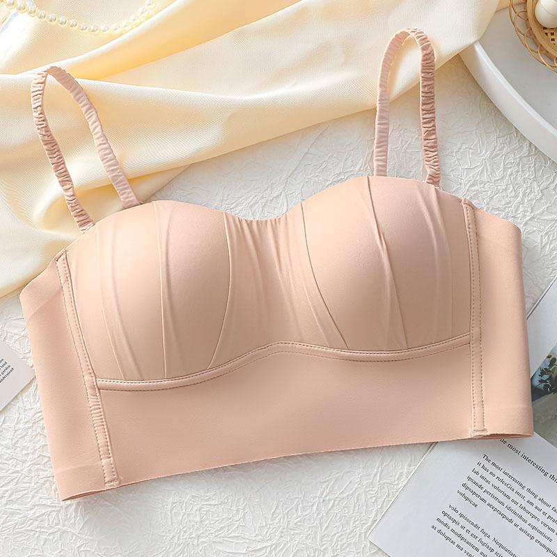 Southeast Asia Sling Thin Cup Anti-Exposure Bandeau: Supportive, Comfortable Bra for Small Busts