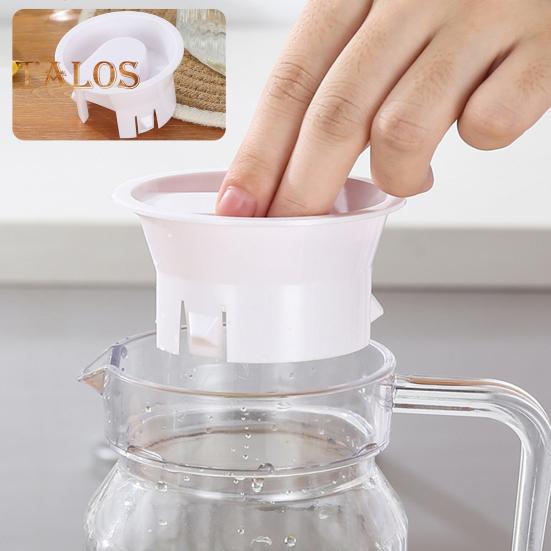 1,1 Liter Plastikkrüge mit Deckel BPA-frei Klarer Wasserkrug für Eistee Limonade Unzerbrechlicher Getränkekrug Kühlschrankkrug für Zuhause Büro