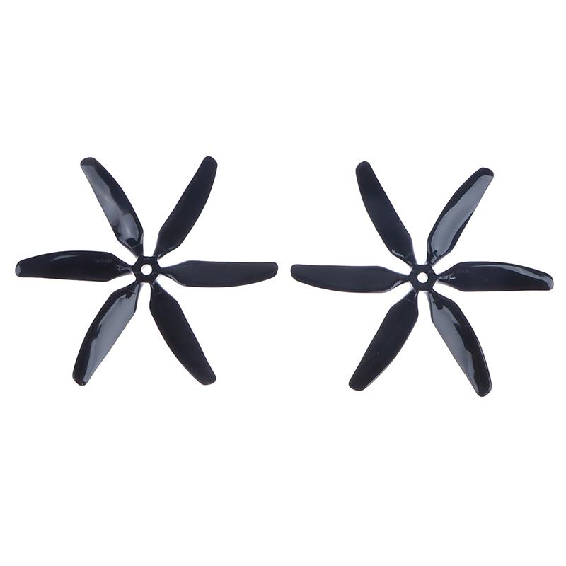 10Pcs 504060 Six-Blade Propeller Cw Ccw 5 Inch Propellers Blade For Fpv Quadcopter Racing Rc Drones Propellers Blade