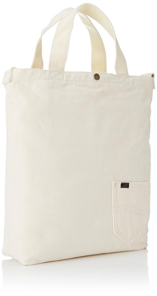 Lee Big 2-Way Tote Bag Unisex QFUN60-0269 Off-white Free
