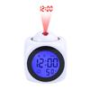 Projection Alarm Clock Digital Display Temperature Display Snooze Function USB/Battery