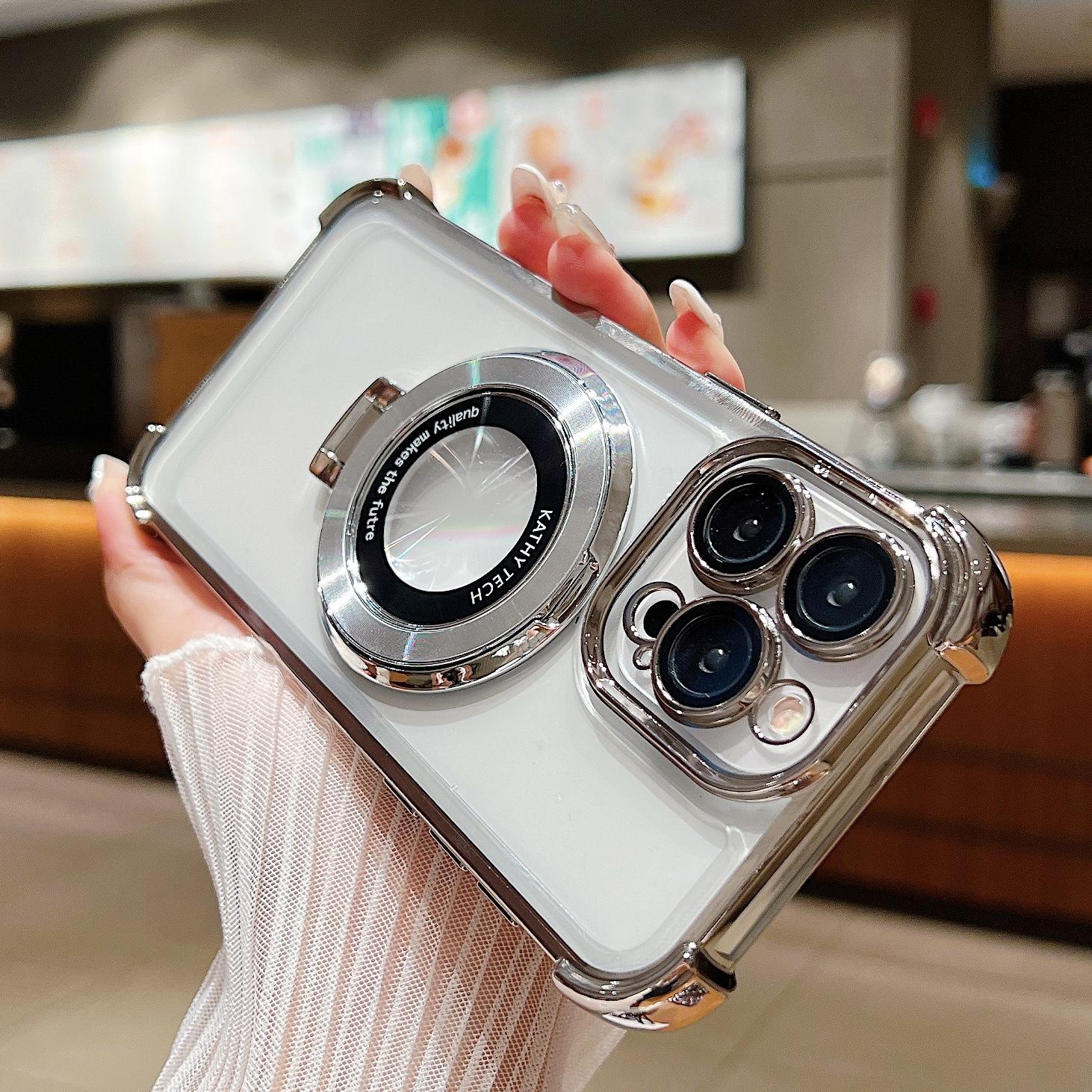 

Чехол TPU для iPhone 16 15 14 13 12 11 Pro Max iPhone 16 серебряный