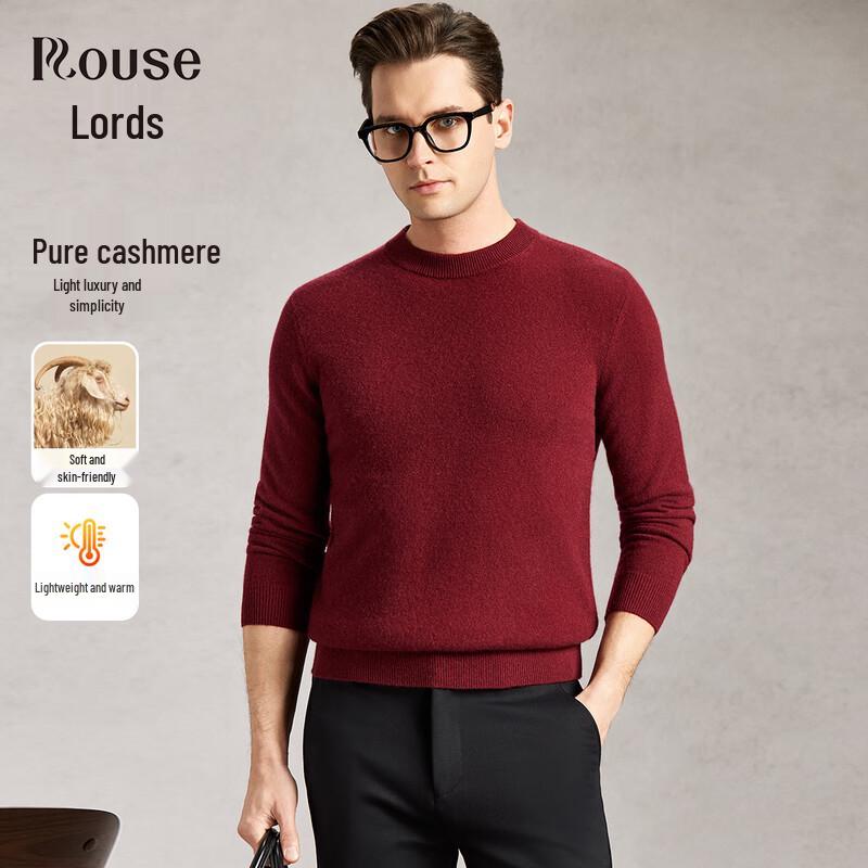 LUOZ Men s Premium 100% Cashmere Pullover Sweater XL (180/96A)