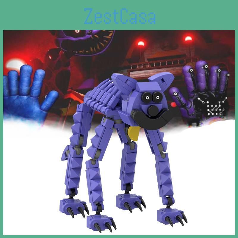 Adorable Smiling Animal Puzzle Blocks Diy Model Toy High-quality Plastic Figures