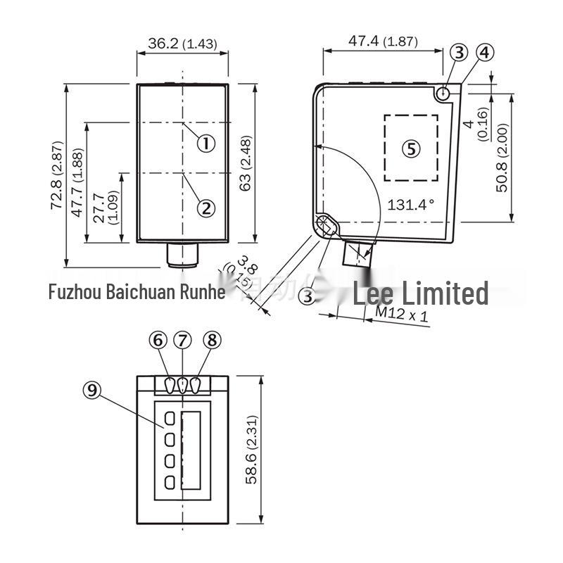 DT50-2B215252: German SICK Laser Mid-Range Distance Sensor, Order No. 1065661 – In Stock for Inquiry Mid-Range Distance Sensor Model DT50-2B215252
