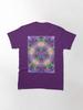 Pentangle Pastel Shades Multicolored Kaleidoscope Pentangle Pattern 10 Classic T-Shirt