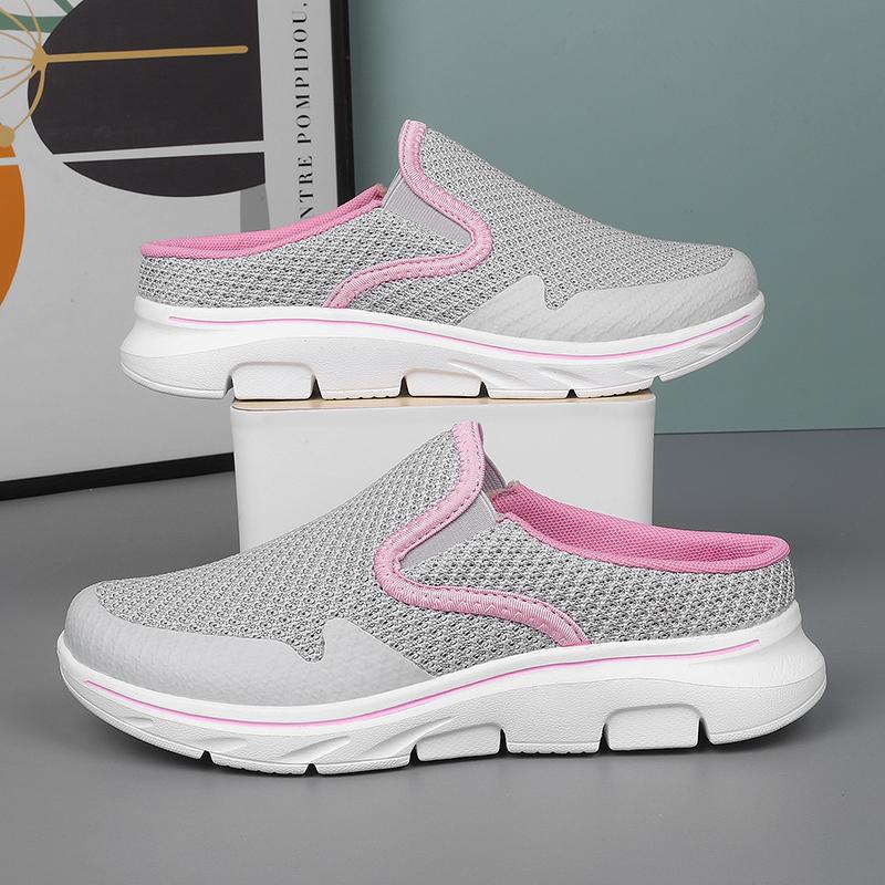 Men Slippers Summer Breathable Home Indoor Slippers Men Thick Bottom Slides Fashion Couple Walking Shoes Plus Size 35-48