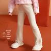 ASK JUNIOR Girls' Floral Knit Casual Pants