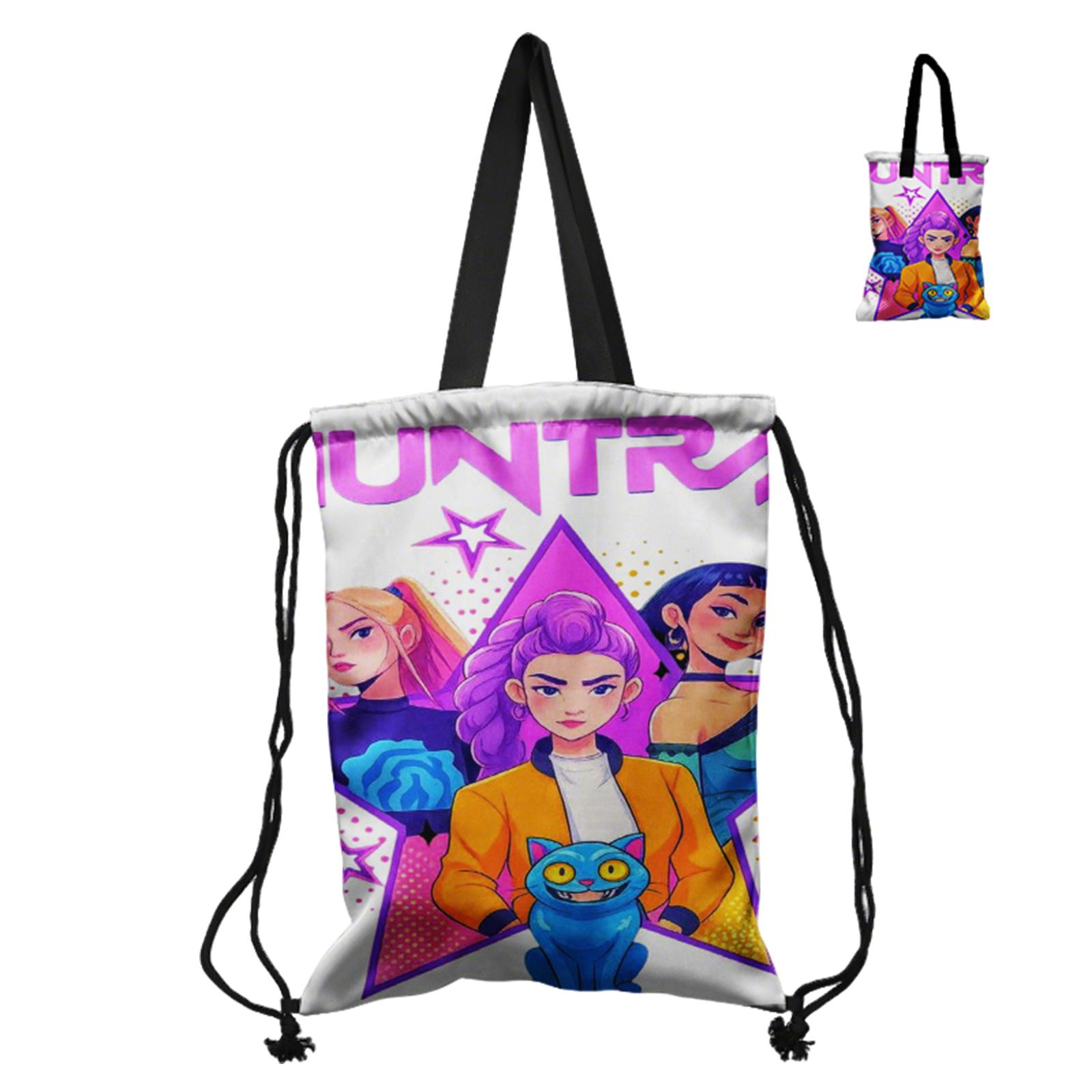 

Водонепроницаемая композитная ткань Двусторонняя сумка для хранения на шнурке One Size