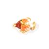 2pcs Stainless Steel Charms Ocean Fish Animal Multicolor Enamel Pearlized Pendants For Women DIY Necklace Jewelry 22mm x 15mm