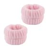 1/2/3pcs Bow Headband Wristband Set Towel Elastic Soft Washing Face Shower Make Up Yoga Sports Skincare Headband For Women Girls