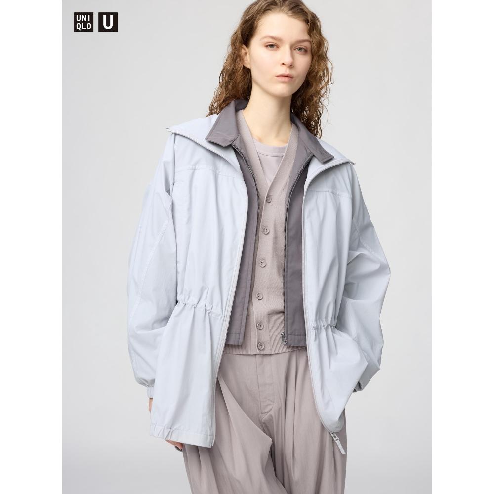Uniqlo Japan Uv Cut Sheer Oversized Hoodie