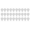 30Sets Bright Colors Bird Feeder Replacement Parts Durable Hanging Feeder Replacement  Garden Use