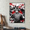 Japan Samurai Anime Poster Abstract Wall Art Bushido Canvas Painting Japanese Warriors Portrait Picture Print Home Wall Decor No Frame
