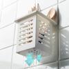 Water Drainage Storage Box Bathroom Toothpaste Toothbrush Wall Storage Racks Makeup Brush Holder Kitchen Organizer Box