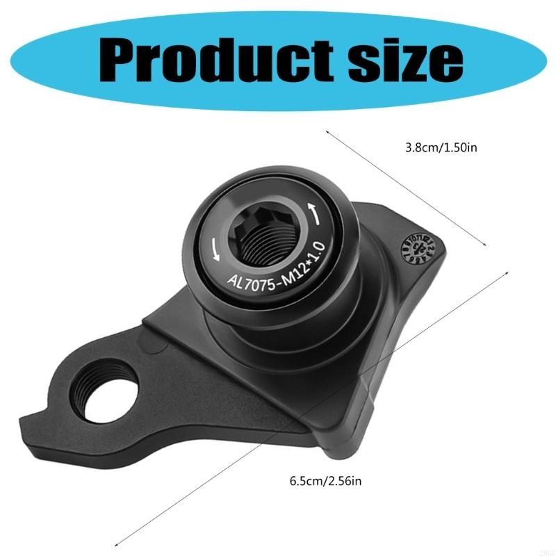 28GC Bike Rear Derailleur Hanger for Improved Gear Shifting Efficiency Ride Comfort